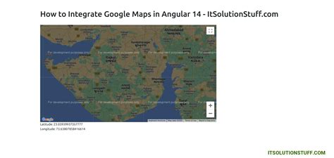 Angular 14 Google Maps Integration Tutorial Example ItSolutionStuff