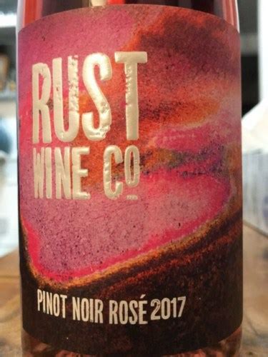 Rust Wine Co Pinot Noir Ros Vivino