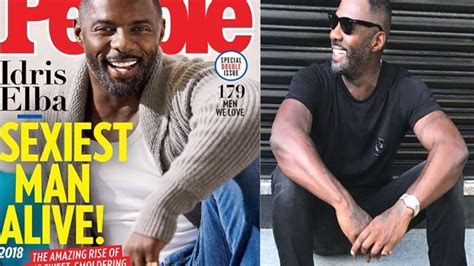 Idris Elba Named People Magazines Sexiest Man Alive Gets His Own