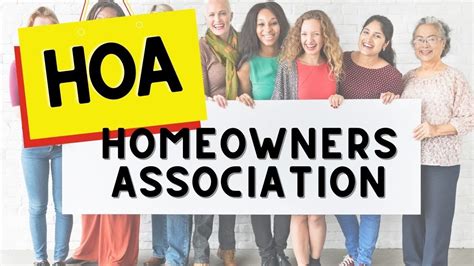 Homeowners Association Hoa Purpose Rules Youtube