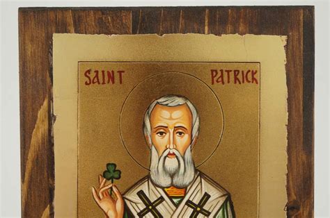 St Patrick Icon Small Orthodox Icons Blessedmart