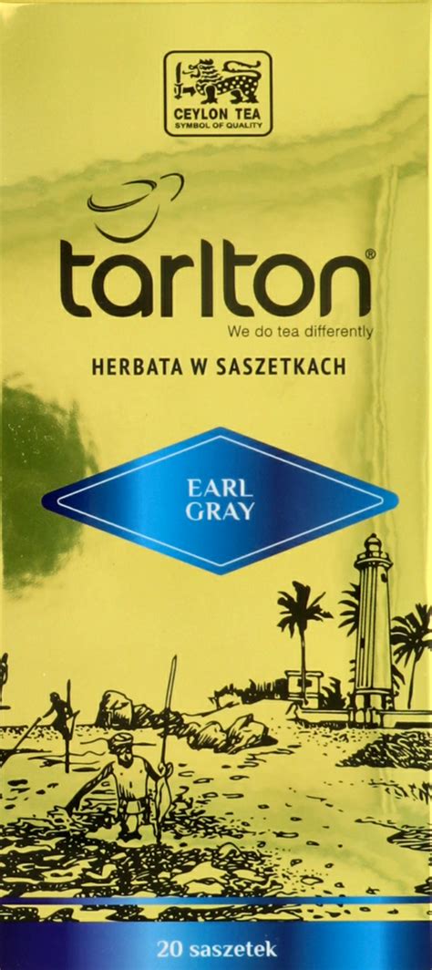 TARLTON Earl Grey Herbata Czarna Earl Grey 20x2 G Drogeria