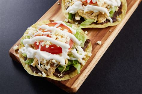 Mexican Tostadas De Pollo Recipe | Recipes.net