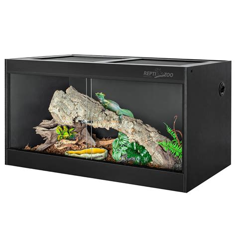 Reptizoo 120 Gallon Pvc Reptile Enclosure 48x24x24 Large Reptile