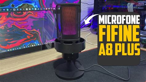 Microfone FIFINE A8 PLUS O microfone gamer melhor custo benefício