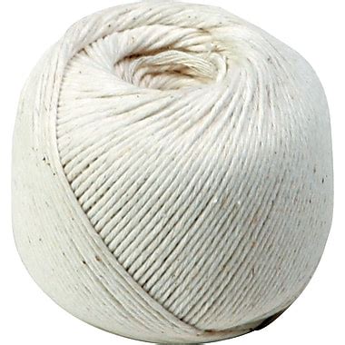 White Cotton String In Ball, 400 Feet, 10-Ply | Staples®