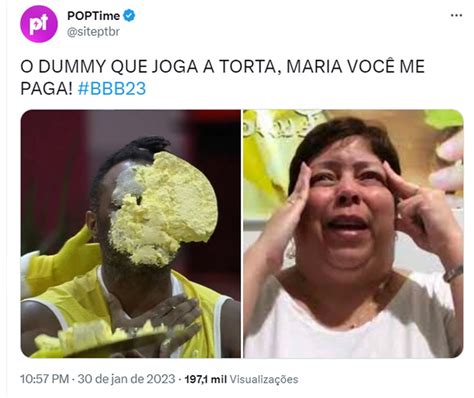 BBB 23 Jogo da Discórdia torta na cara rende memes