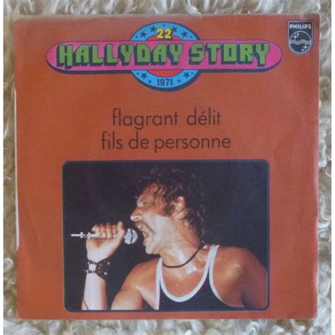 Hallyday story 22 flagrant délit fils de personne de Johnny