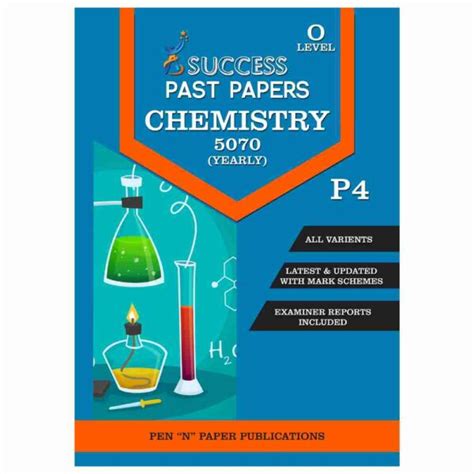 O Level Chemistry Paper 4 Yearly Unsolved Past Papers - Maryam Academy ...