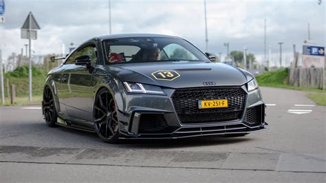 660HP Stage 4 TTE700 Audi TT RS With Decat Milltek Exhaust Launch