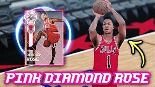 Nba K Free Pink Diamond Overall Derrick Rose Gameplay Locker