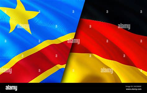 Germany dr congo flag hi-res stock photography and images - Alamy