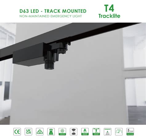 China Track Mounted Dali 2 Emergency Led Track Light Supplier