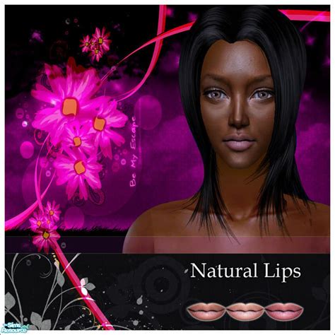 The Sims Resource Natural Lips