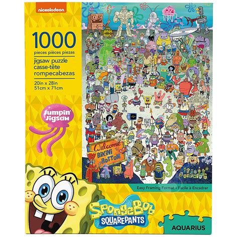 Aquarius Nickelodeon Spongebob Squarepants Cast Puzzle Pcs