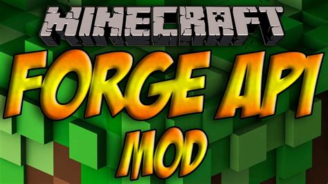 Minecraft Forge Api Para Minecraft 110 Y 1102 Eivacraft Lo Mejor