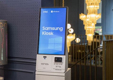 Samsung Launches Windows Powered Smart Ordering Solution Samsung Kiosk