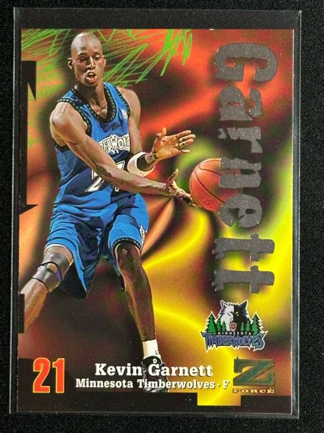 Skybox Z Force Kevin Garnett Celtics Timberwolves Hof Ebay