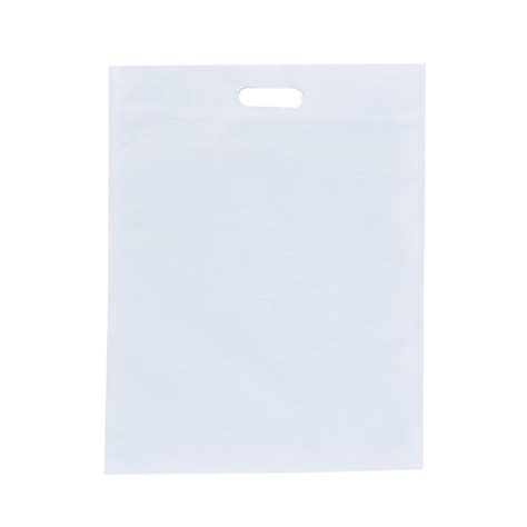 Plain White D Cut Non Woven Bag Capacity 3 Kg At Rs 4 Piece In