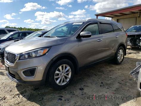 Report 5xypg4a39hg287726 Kia Sorento 2017 Silver Gas Price And Damage