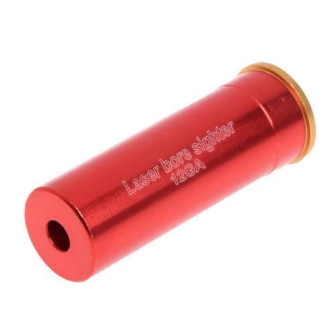 12ga Shotgun Bore Sight With Red Laser Technology For Precise Barrel Cartridge Smallest Unit Of