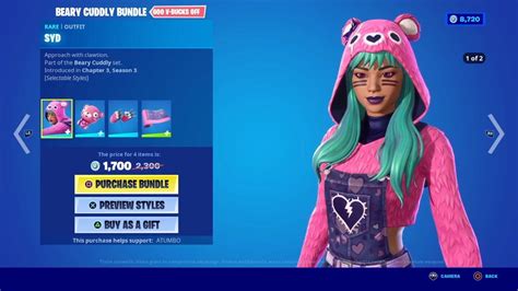 Fortnite Item Shop New Syd Skin July 27th 2022 Youtube