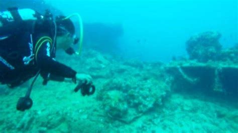 Satu Satunya Di Bangka Belitung Bangkai Kapal Karam Di Perairan Pongok