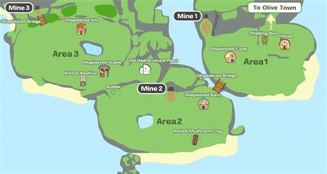 Farm Map Guide All Area And Locations Story Of Seasons Pioneers Of