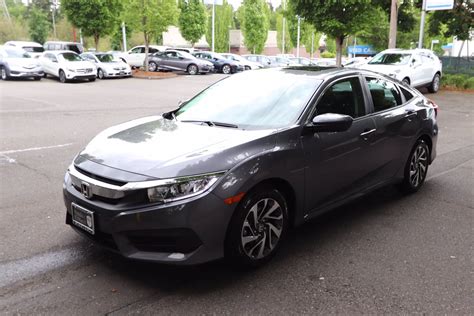 Pre Owned 2018 Honda Civic Sedan EX 4dr Car In Kirkland 208084A