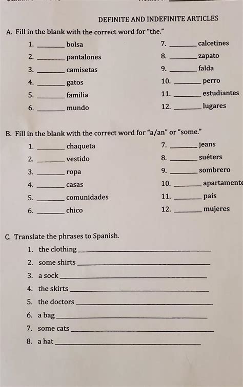 Fill In The Blanks Spanish Homework Alumnos Planeaciondidactica Cucea