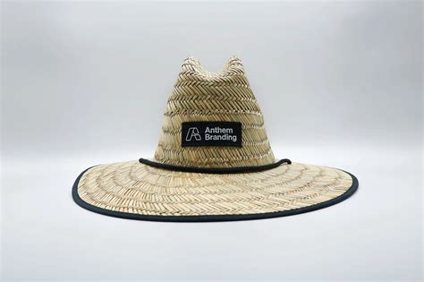 Custom Straw Hats Straw Hats With Your Logo Anthem Branding