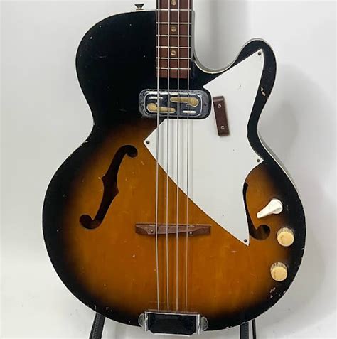 Vintage Harmony Bass Guitar For Sale 2023 Update Remix Mag