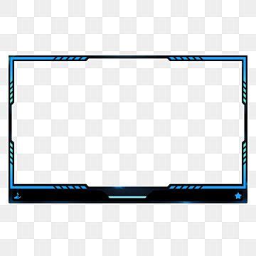 Border Overlay Clipart Transparent Png Hd Blue Webcam Overlay Border