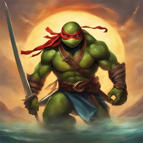 Teenage Mutant Ninja Turtle Raphael 5 By Zenart07 On Deviantart