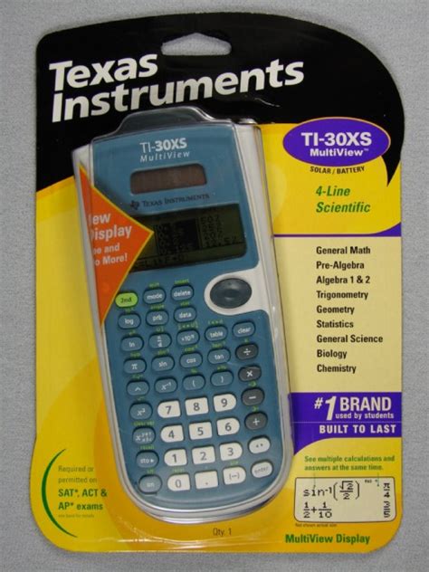 Texas Instruments TI 30XS MultiView Scientific Calculator