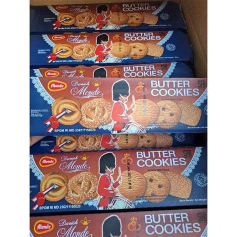 Jual Monde Butter Cookies 90 Gr Pack Shopee Indonesia