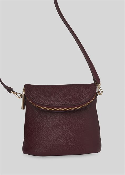 Burgundy Victoria Mini Crossbody Bag Whistles Whistles Us