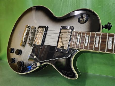 Epiphone Les Paul Custom Silverburst Very Good Buya