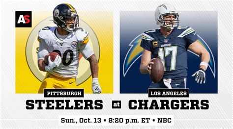 Sunday Night Football Pittsburgh Steelers Vs Los Angeles Chargers