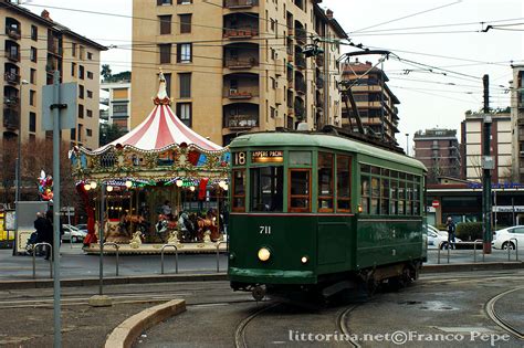 ATM Tram 711 Piazza Ernesto De Angeli Milano 28 Febbraio 2010