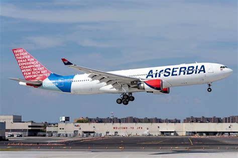 Air Serbia Reveals Its Striking New Airbus A330 Tail Design