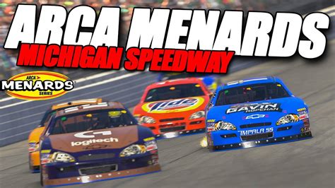 Arca Menards Michigan International Speedway Iracing Series Youtube