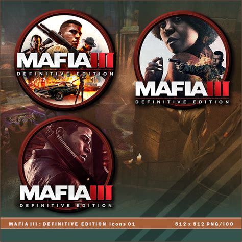 Mafia III Definitive Edition Icons By BrokenNoah On DeviantArt