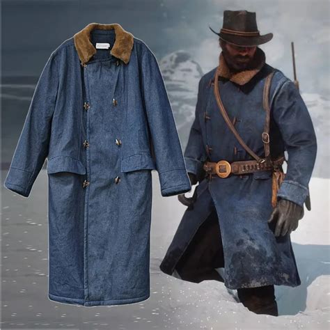 Game-RDR2-Arthur-Morgan-Western-Style-Denim-Coat-Cosplay-Costumes-Blue ...