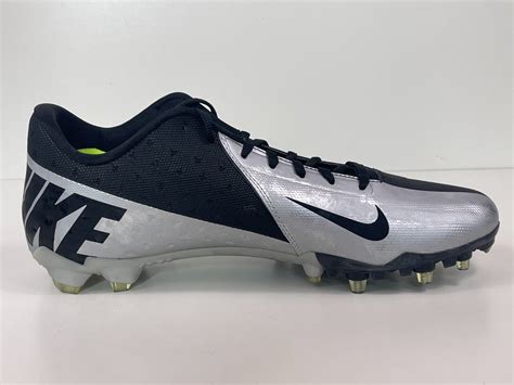 Nike Vapor Talon Elite Low Td Football Cleats Black Silver New Ebay