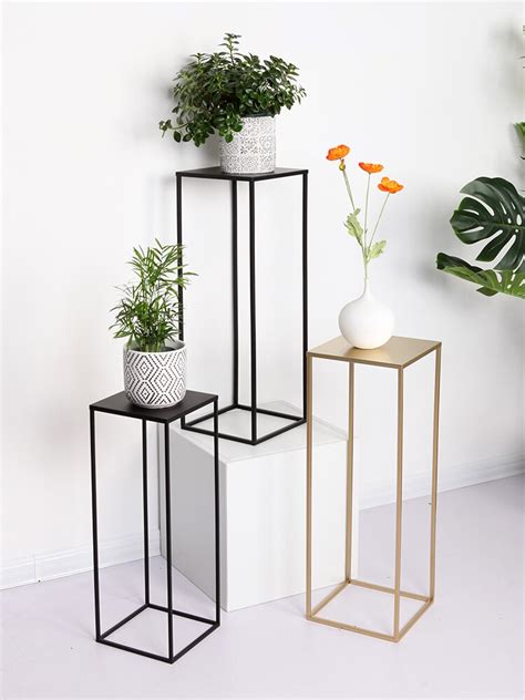 Support De Fleurs En Fer Forg Simple Et Moderne Support De Plantes Sur