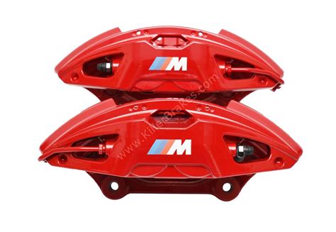 Front M Performance Red Calipers 4pot 348x36mm Brembo 34116891283