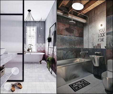 35 Banheiros influenciados pelo estilo industrial Simples Decoração