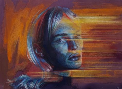 Pastelmat, watercolor, colored pencils. : r/DarkGothicArt