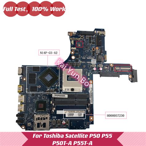 Placa Base H000057230 Para Toshiba Satellite P50T A P55T A P50 A